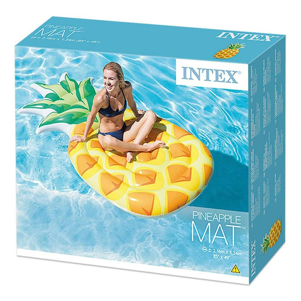 Materassino gonfiabile galleggiante 216x124 cm - Ananas Intex 58761