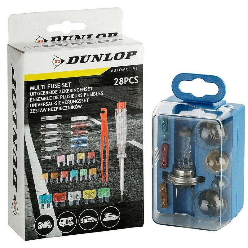 Kit completo di Attrezzi d'Emergenza per Auto - Dunlop 06665