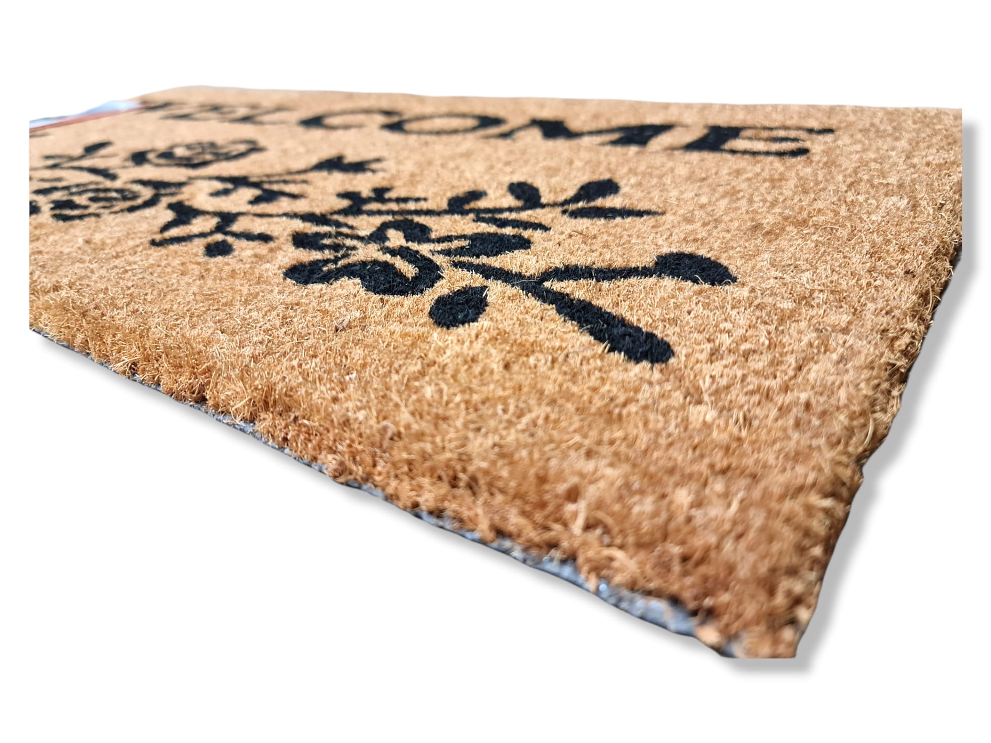 Zerbino tappeto fuori porta in cocco e vinile