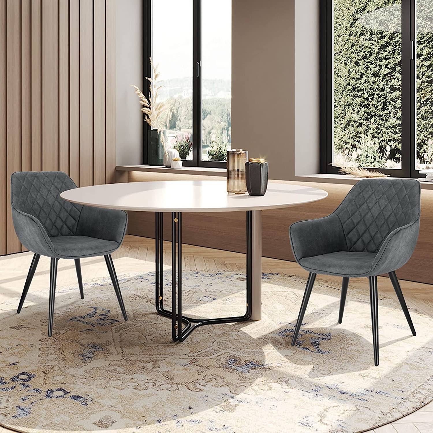 Sedia poltrona design da interno con struttura in metallo e seduta rivestita in velluto Dobby