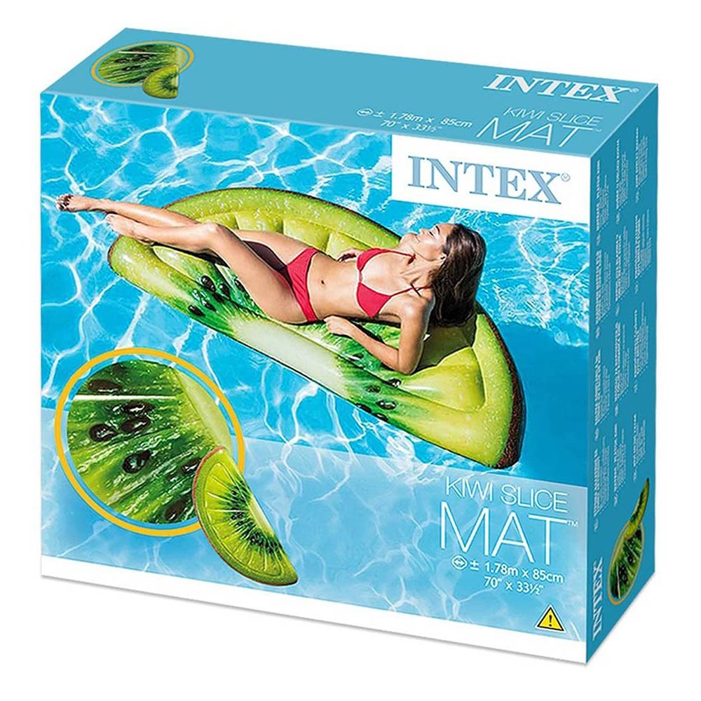 Materassino gonfiabile a spicchio di kiwi 178x85 cm - Intex Spicchio Kiwi 58764