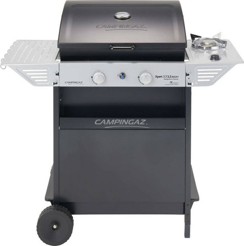 Barbecue a gas 2 griglie + fornello laterale Campingaz XPERT 200 LS + ROCKY