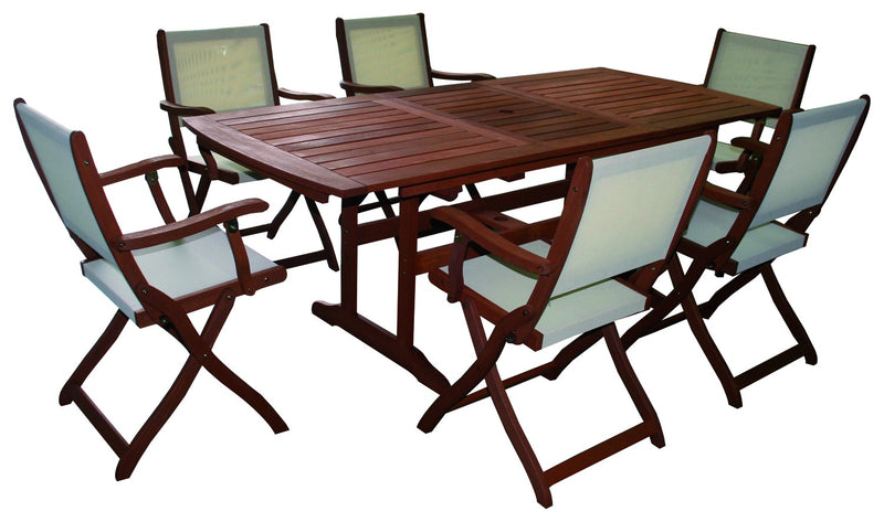 Tavolo rettangolare in legno massello estensibile 200x90xh73 Impression