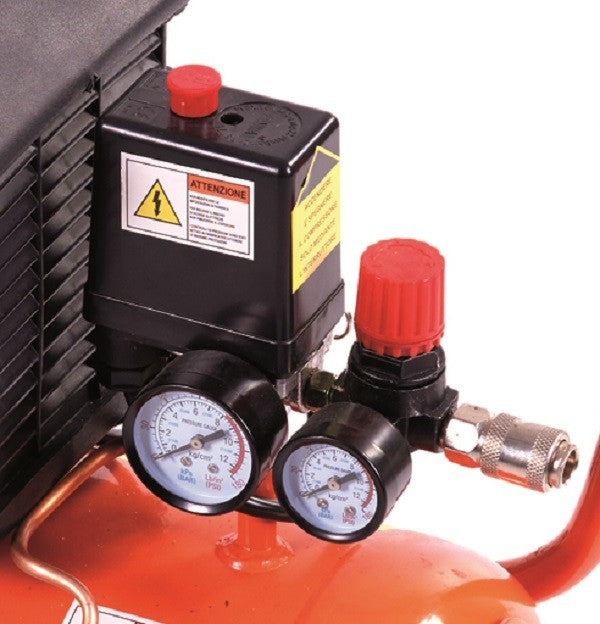 Compressore carrellato 25 Litri 8 bar Brixo Ghibli