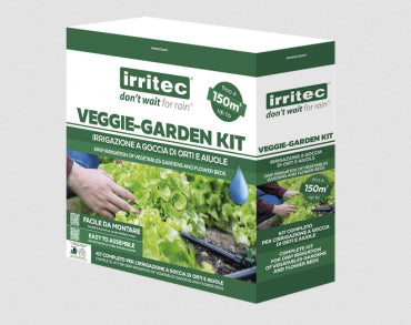 Kit irrigazione a goccia da giardino e orto Veggie-Garden Irritec