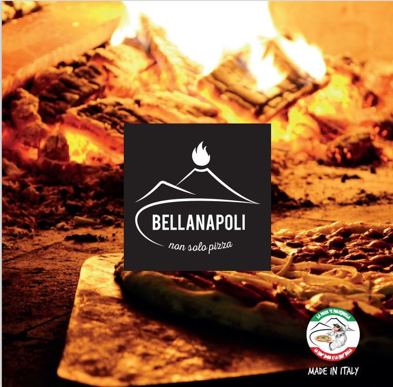 Forno Ibrido legna e gas per pizze a cottura diretta su pietra Bella Nap