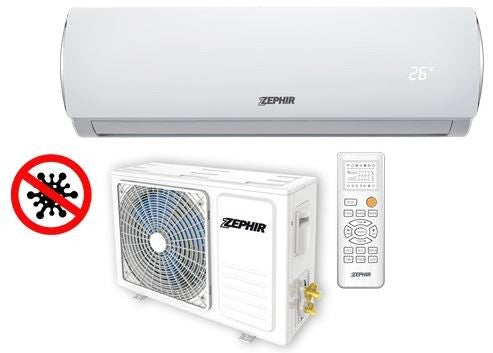 Condizionatore climatizzatore Zephir ZVC 9000 BTU Split + Pompa di calore