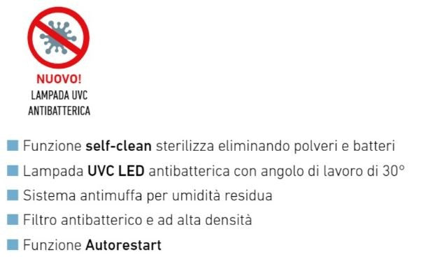 Condizionatore climatizzatore Zephir ZVC 9000 BTU Split + Pompa di calore