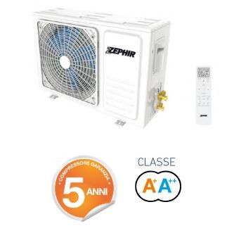 Condizionatore climatizzatore Zephir ZVC 12000 BTU Split + Pompa di calore