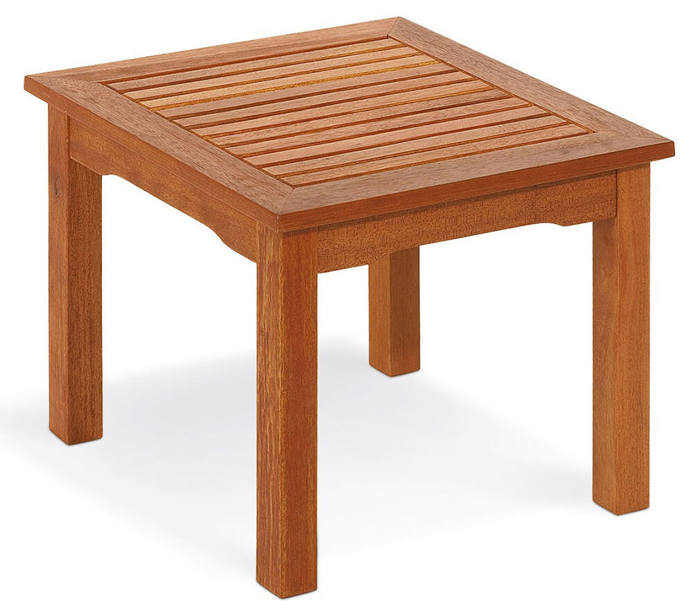 Tavolino per esterno in legno di acacia