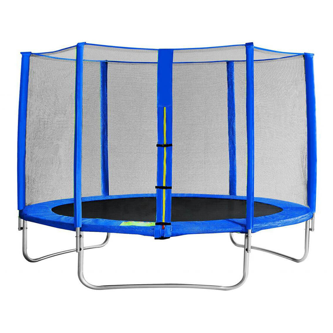 Trampolino Elastico con rete di protezione e scaletta cm 366 Jumpy Stron