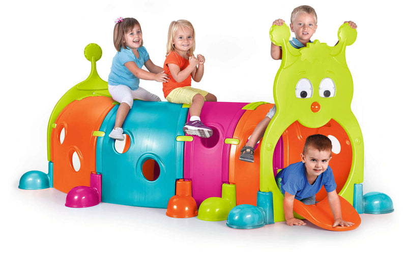 Bruco Tunnel gioco modulare per bambini multicolor