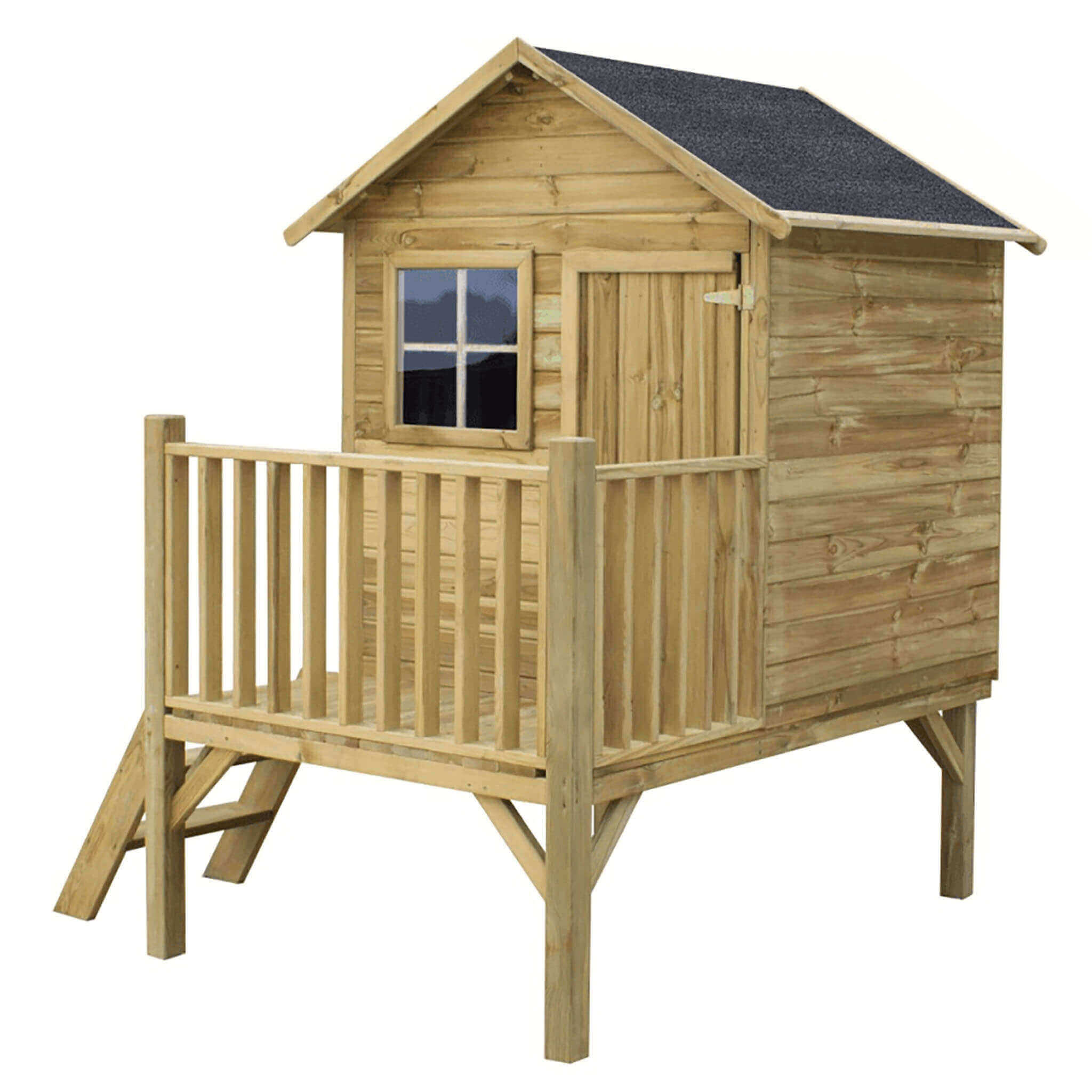 Casetta palafitta in legno gioco da giardino Winnie first Wooden chalet