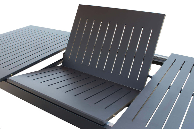 Tavolo allungabile per esterno in alluminio 220/280 cm ERACLE