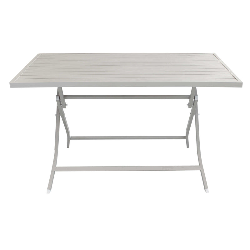 Tavolo pieghevole in alluminio per esterno 70x130 ORIENTAL