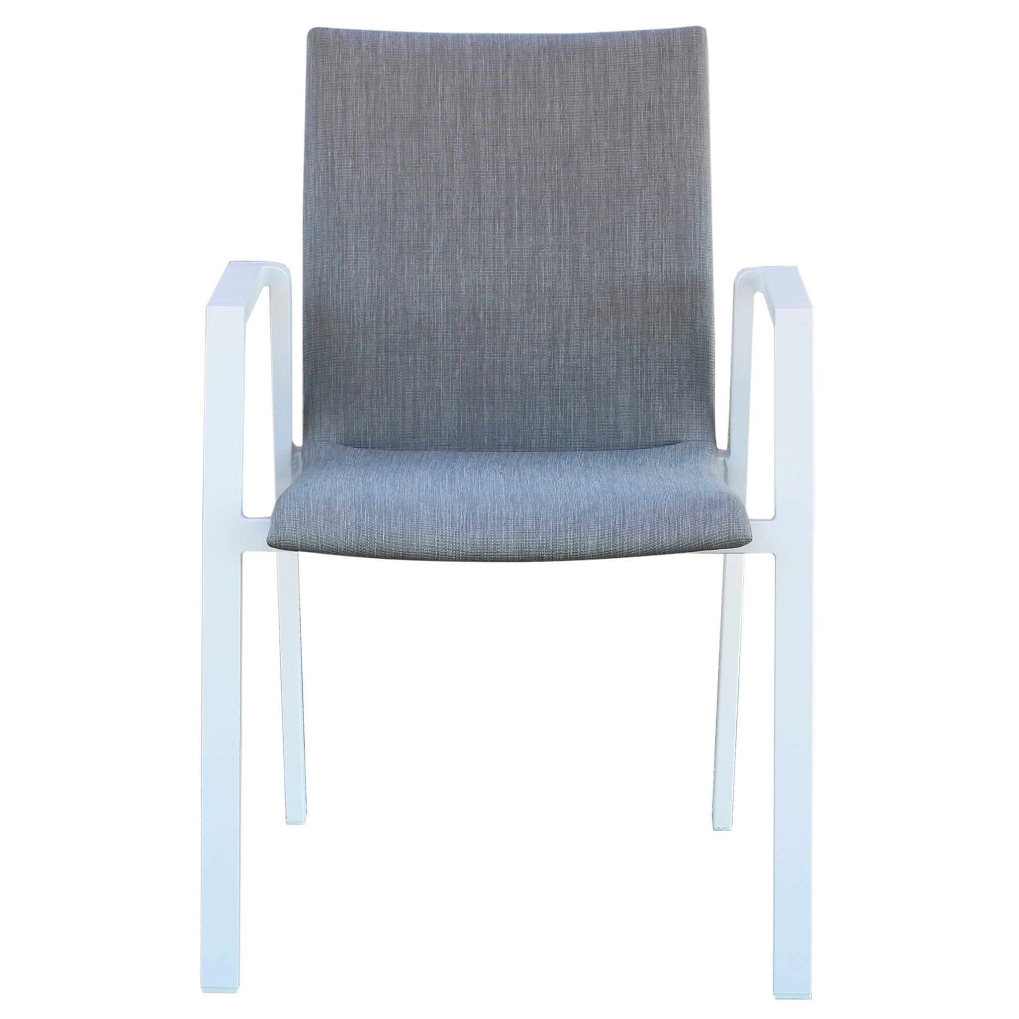 Sedia poltrona impilabile per esterno in alluminio LAGON