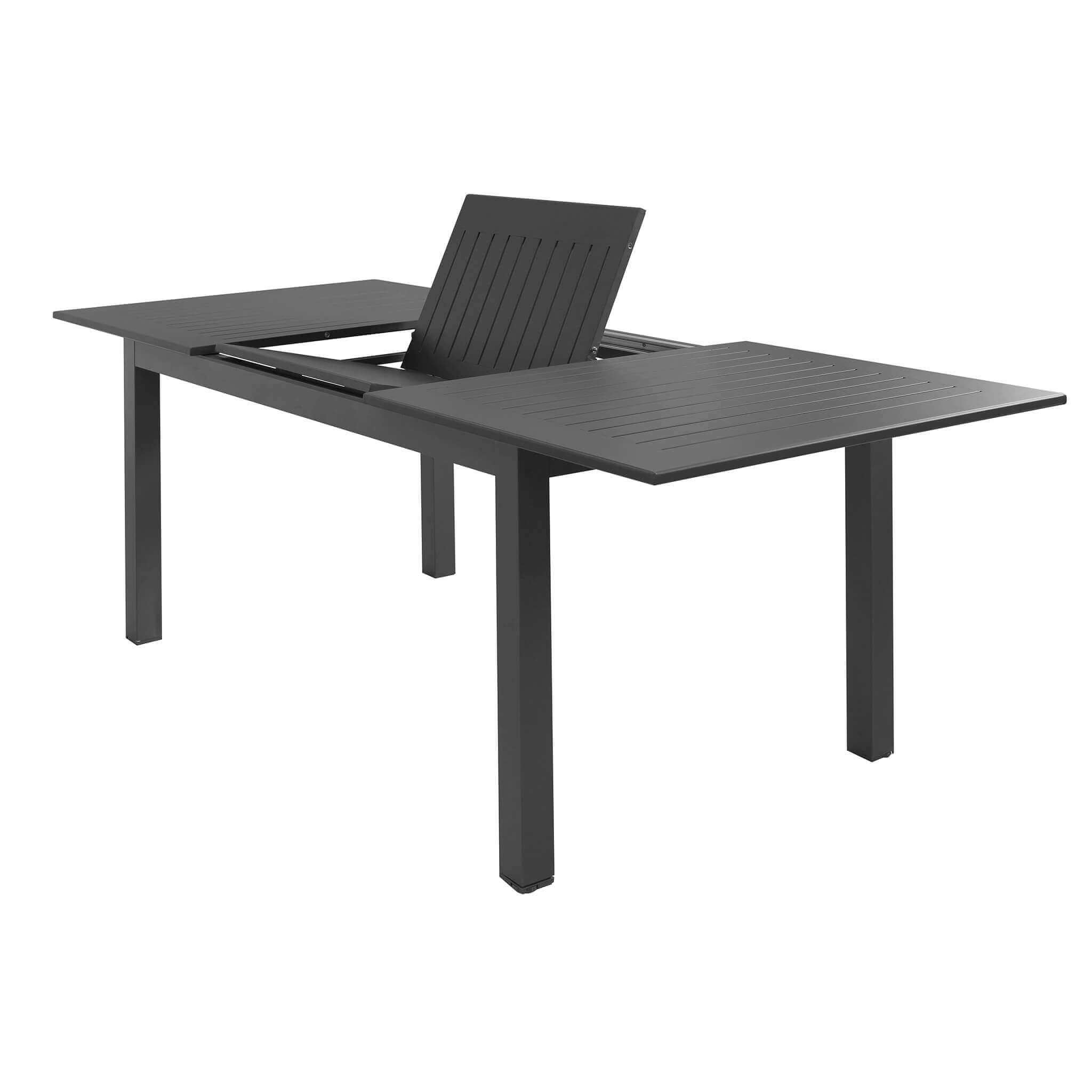 Tavolo in alluminio per esterno allungabile 130/180 cm ERACLE