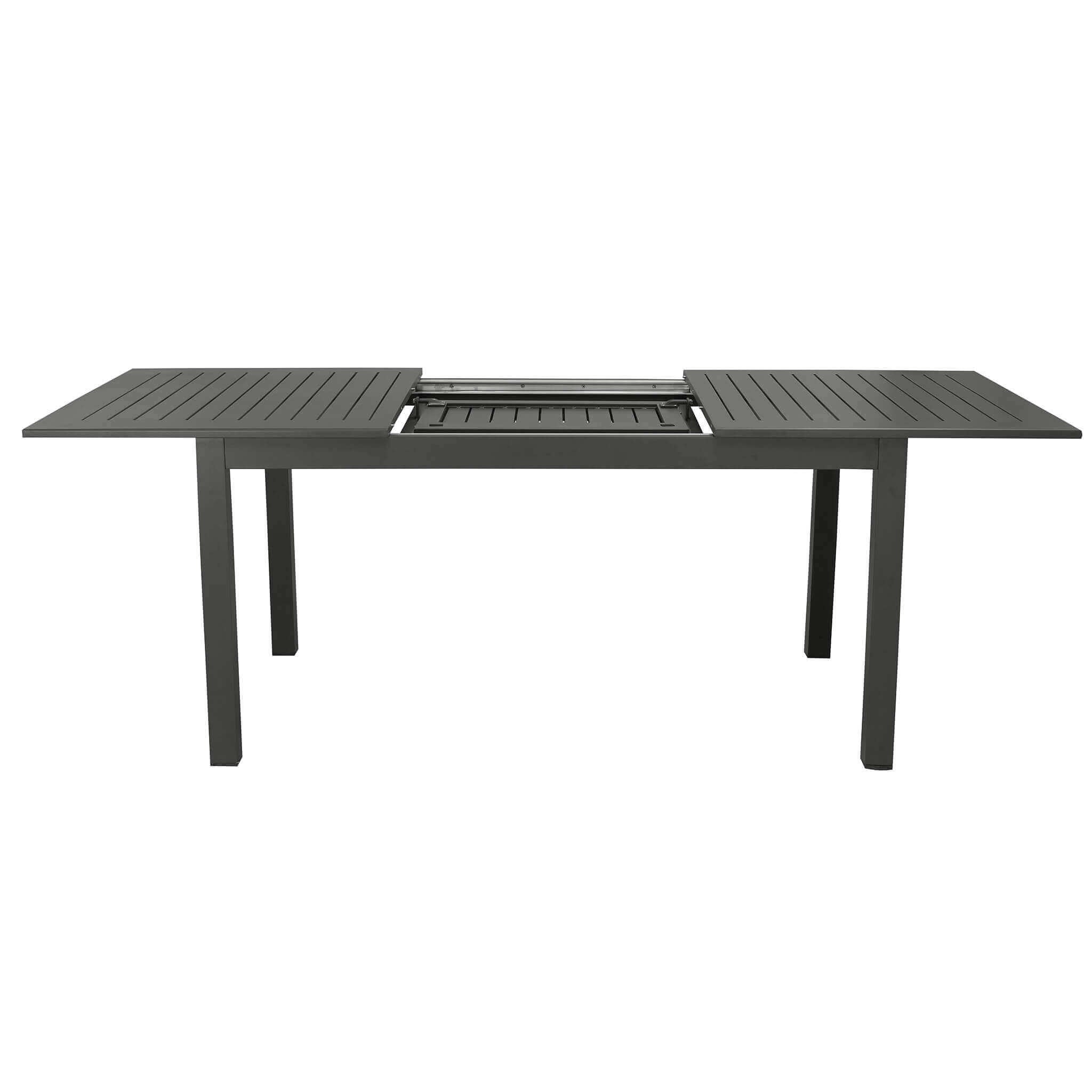 Tavolo in alluminio per esterno allungabile 130/180 cm ERACLE