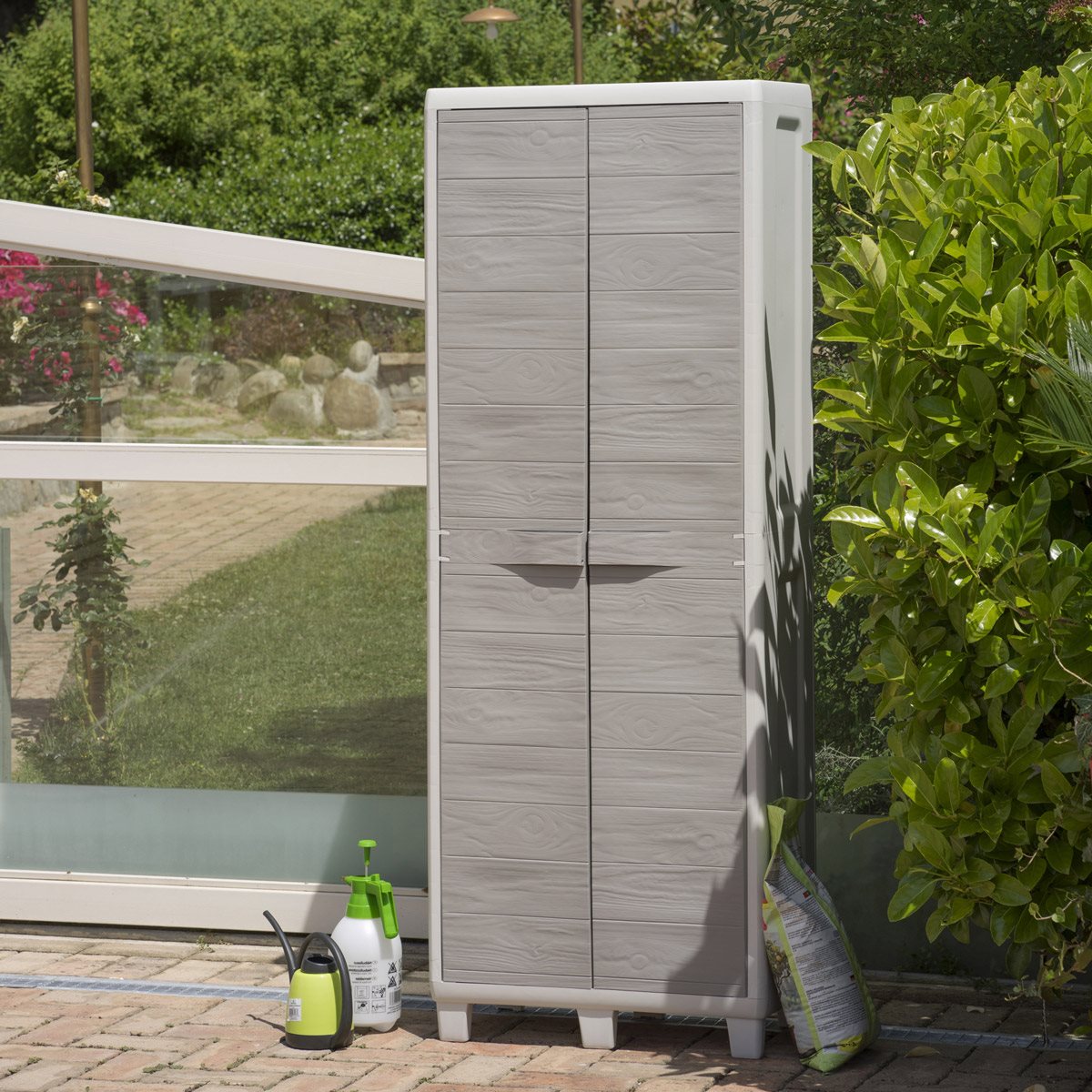 Armadio mobile Tuttopiani in resina Woody s Toomax
