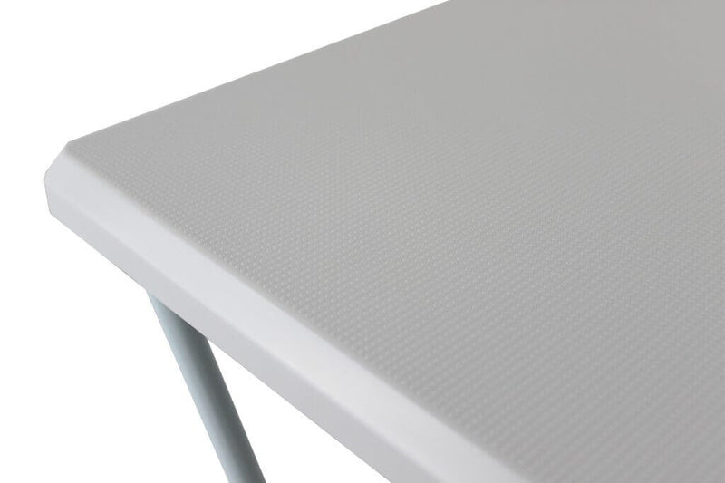 Tavolino pieghevole da esterno 52x38x68h cm con struttura in acciaio