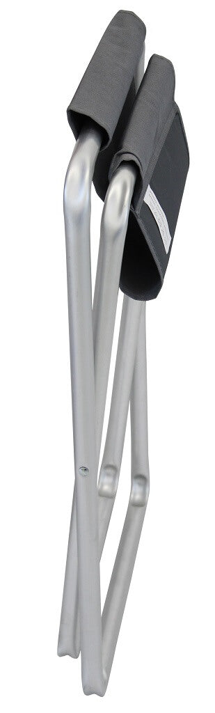 Sgabello chiudibile da spiaggia in alluminio e textilene