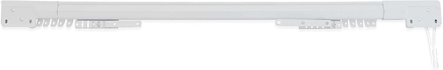 Scorritenda bastone estensibile in acciaio bianco Brixo Orsa Maggiore