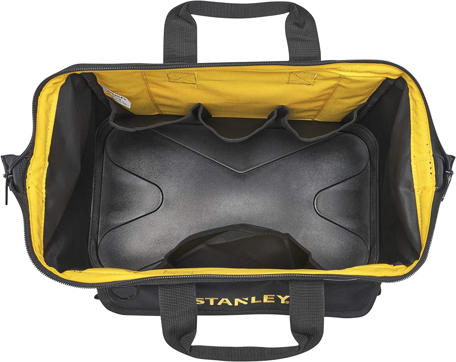 Borsa tracolla portattrezzi con tasche cerniera e base rigida Stanley 1-96-183