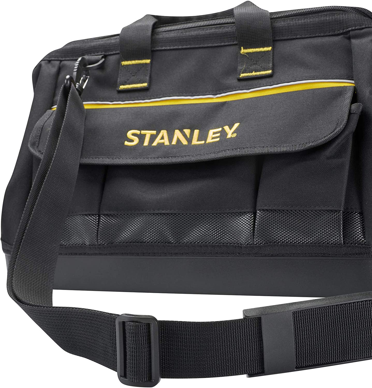 Borsa tracolla portattrezzi con tasche cerniera e base rigida Stanley 1-96-183