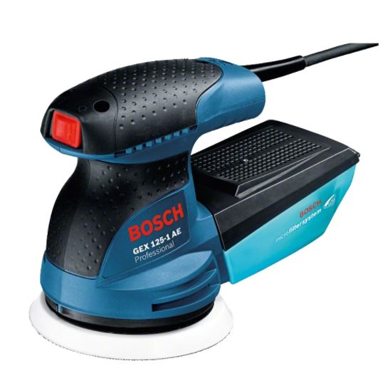 Levigatrice rotoorbitale 250W BOSCH professional GEX125-1AE