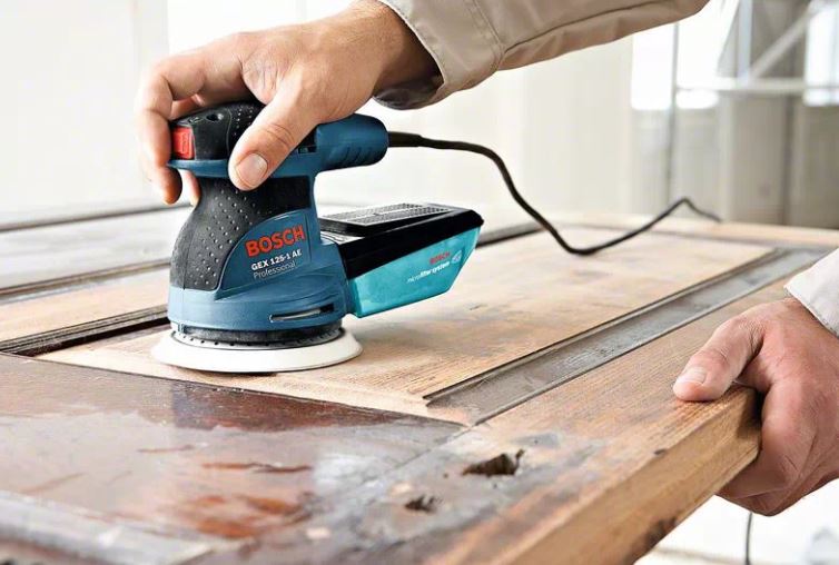 Levigatrice rotoorbitale 250W BOSCH professional GEX125-1AE