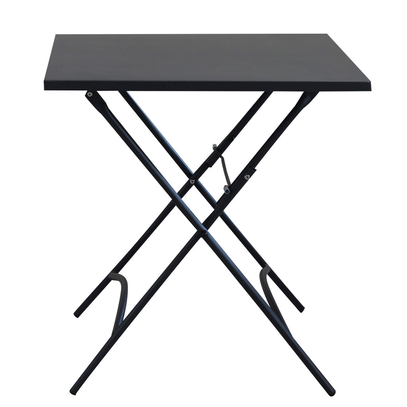 Tavolo in metallo pieghevole per esterno 70x70 BISTROT