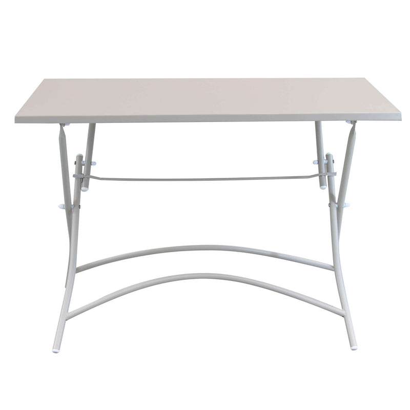 Tavolo in metallo pieghevole per esterno 110x70 AVON
