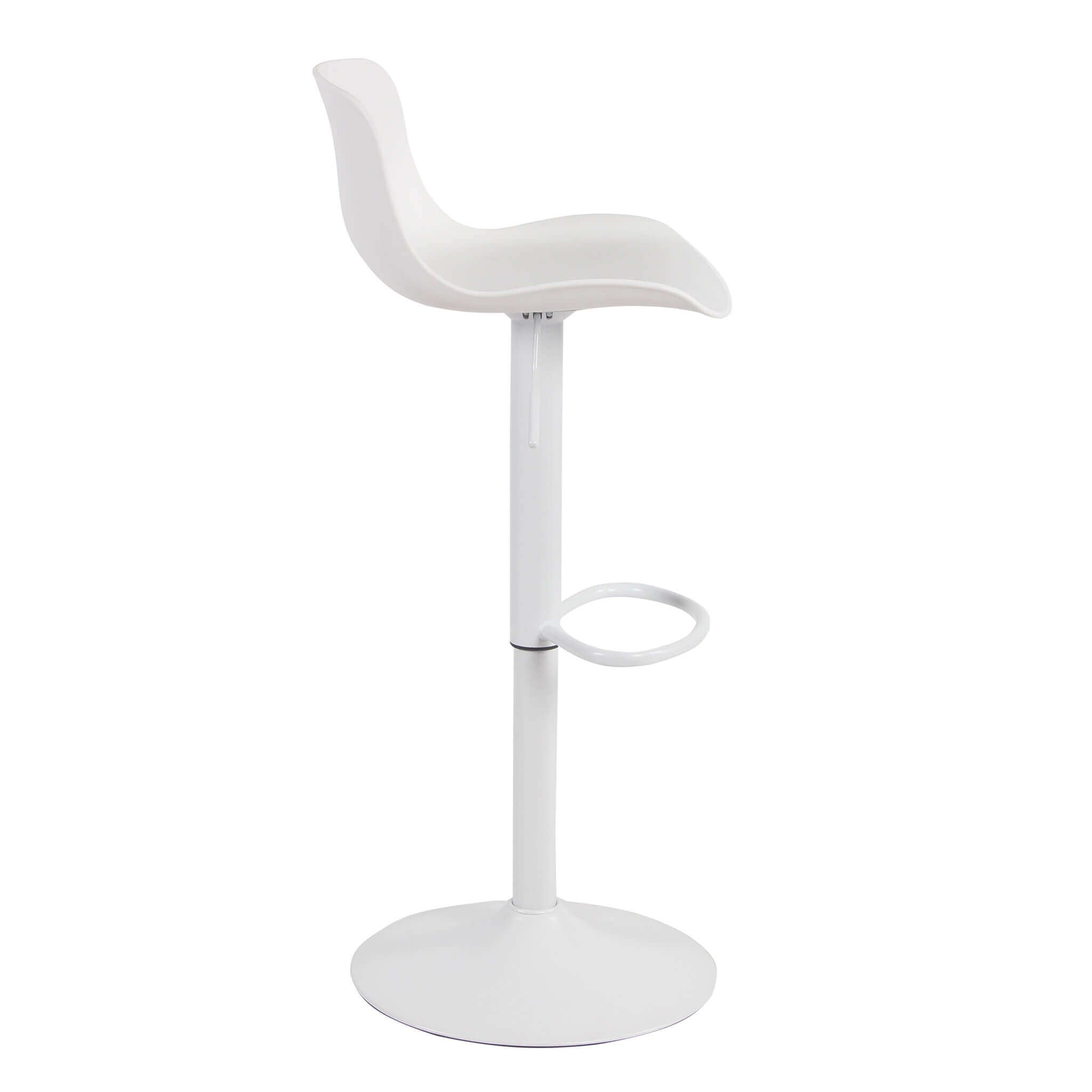 Sgabello in polipropilene con altezza regolabile TIROLO