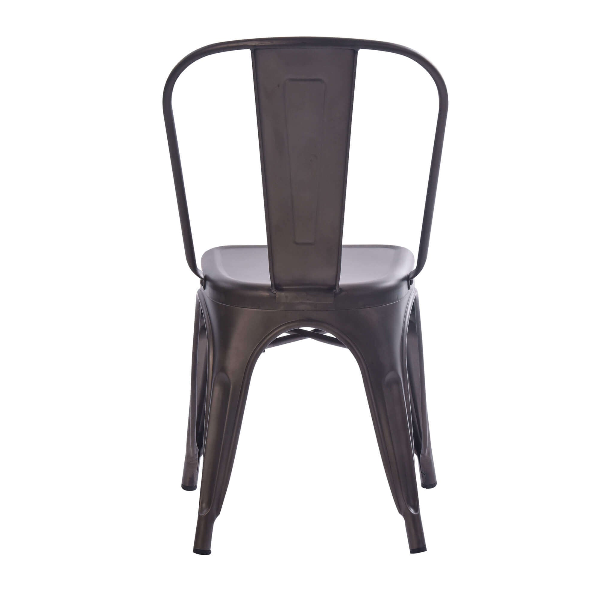 Sedia impilabile in acciaio stile industriale moderno Industrial Style D