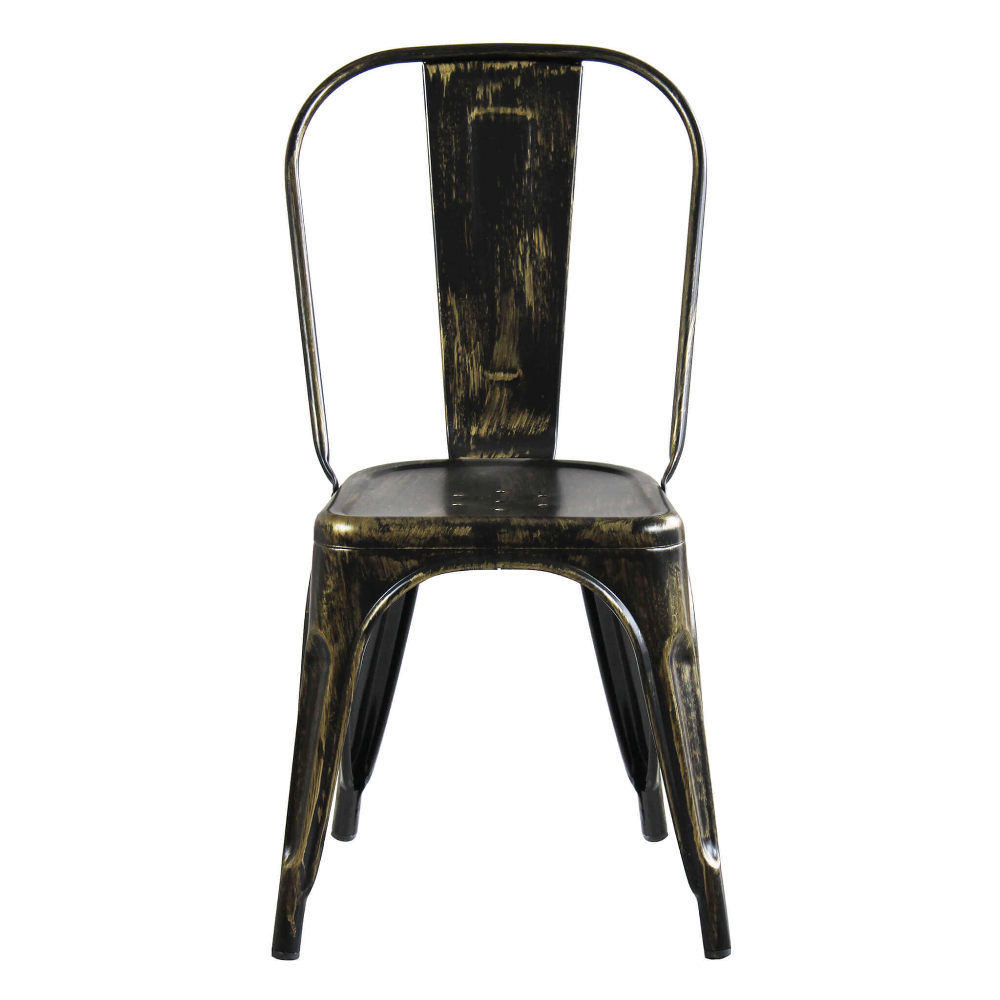 Sedia impilabile in acciaio stile industriale moderno Industrial Style R