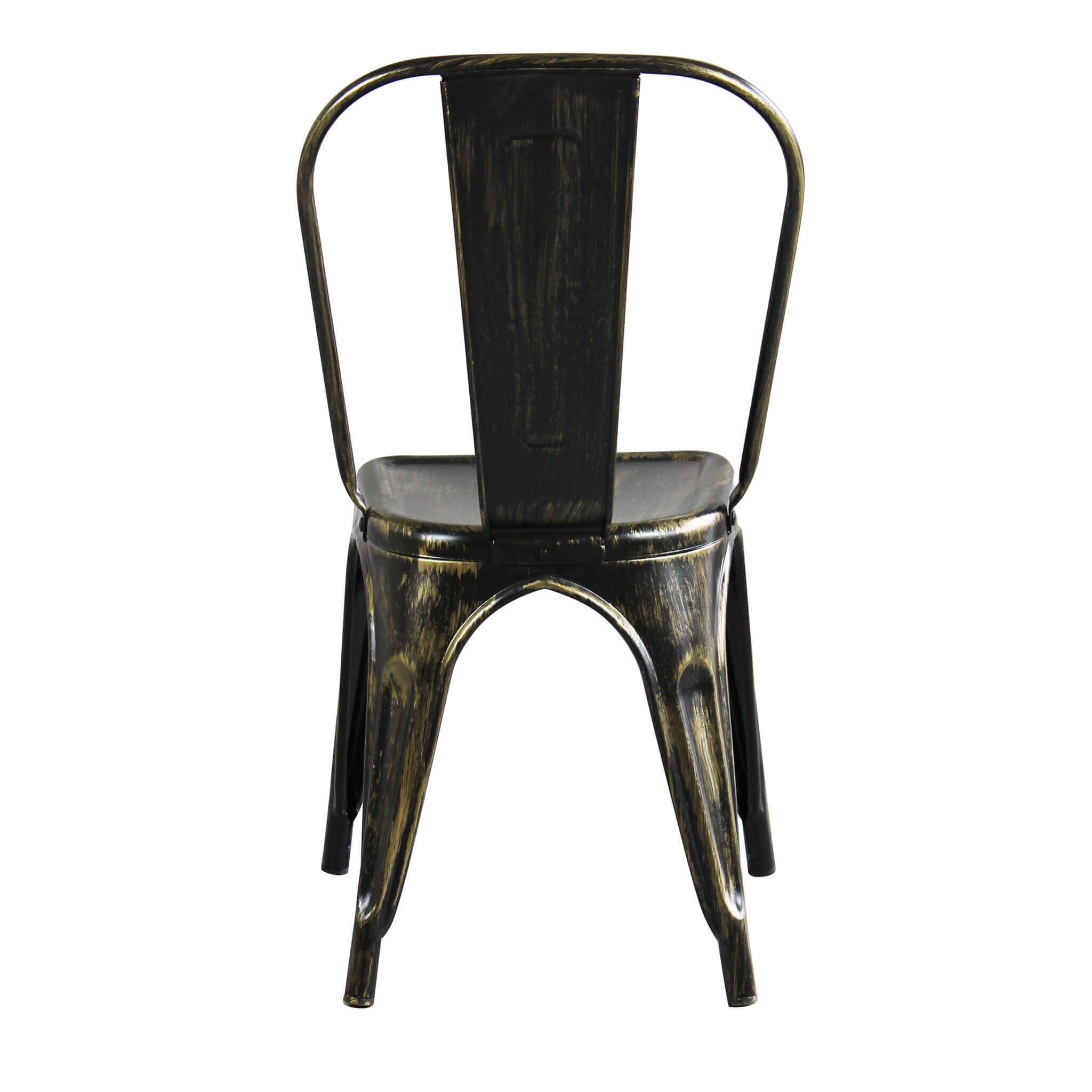 Sedia impilabile in acciaio stile industriale moderno Industrial Style R