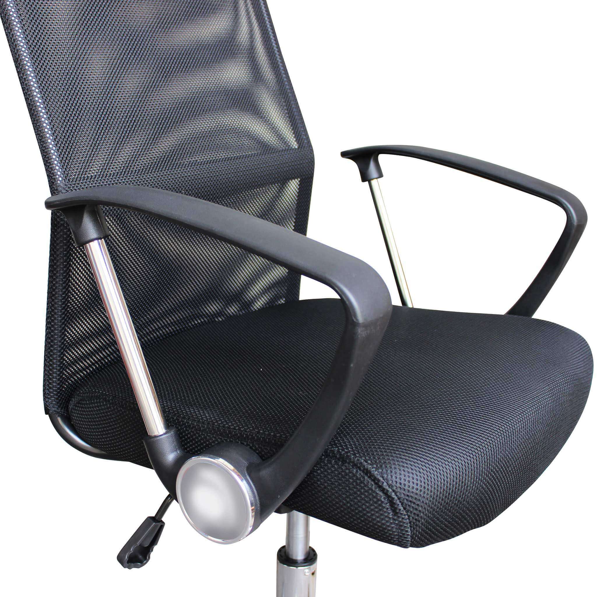 Poltrona sedia da ufficio in poliuretano con altezza regolabile Elsy