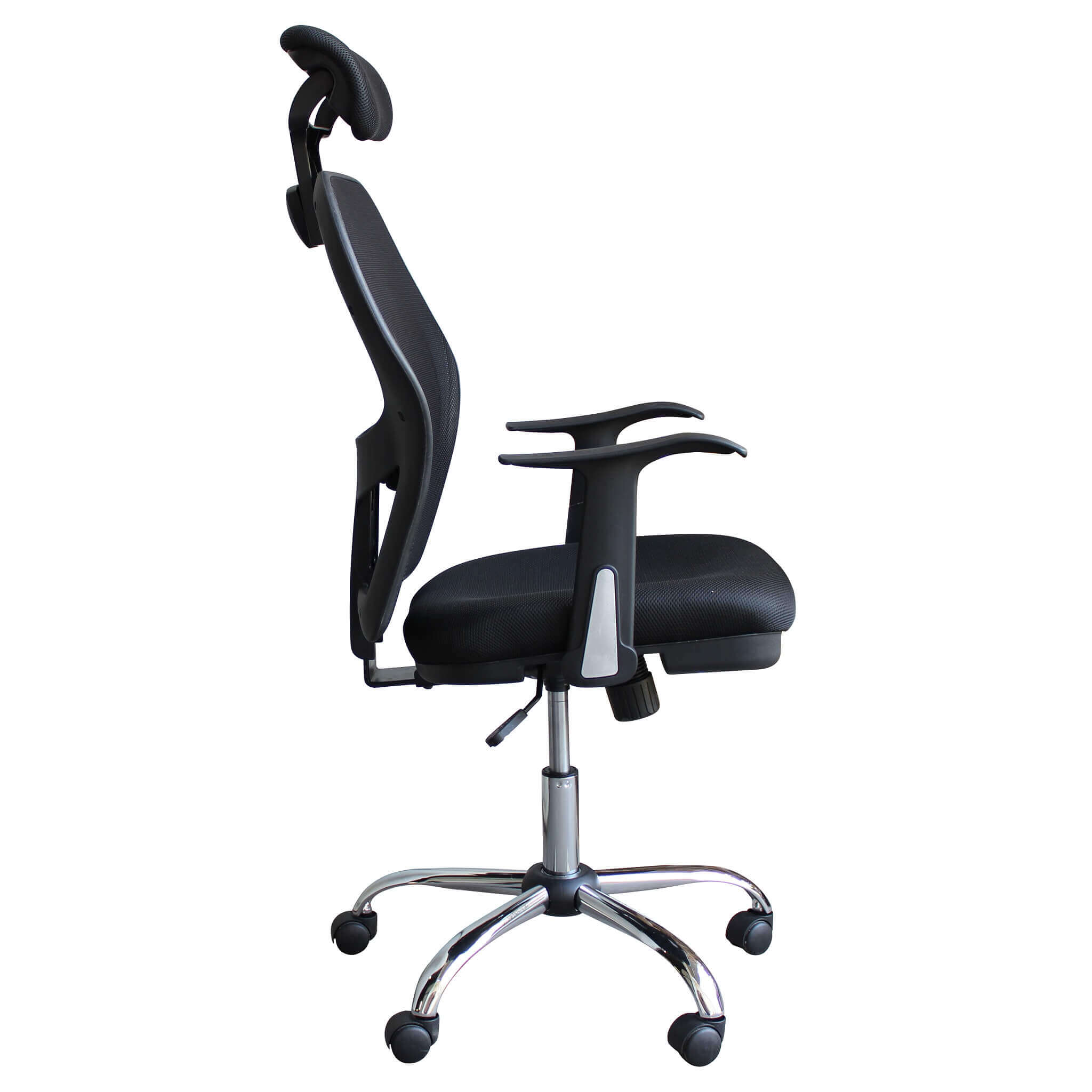 Poltrona sedia da ufficio con altezza e braccioli regolabili Ophelia