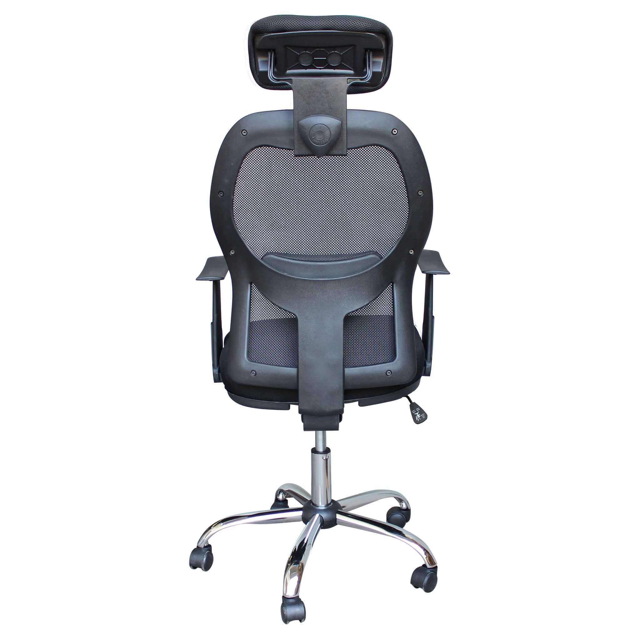 Poltrona sedia da ufficio con altezza e braccioli regolabili Ophelia