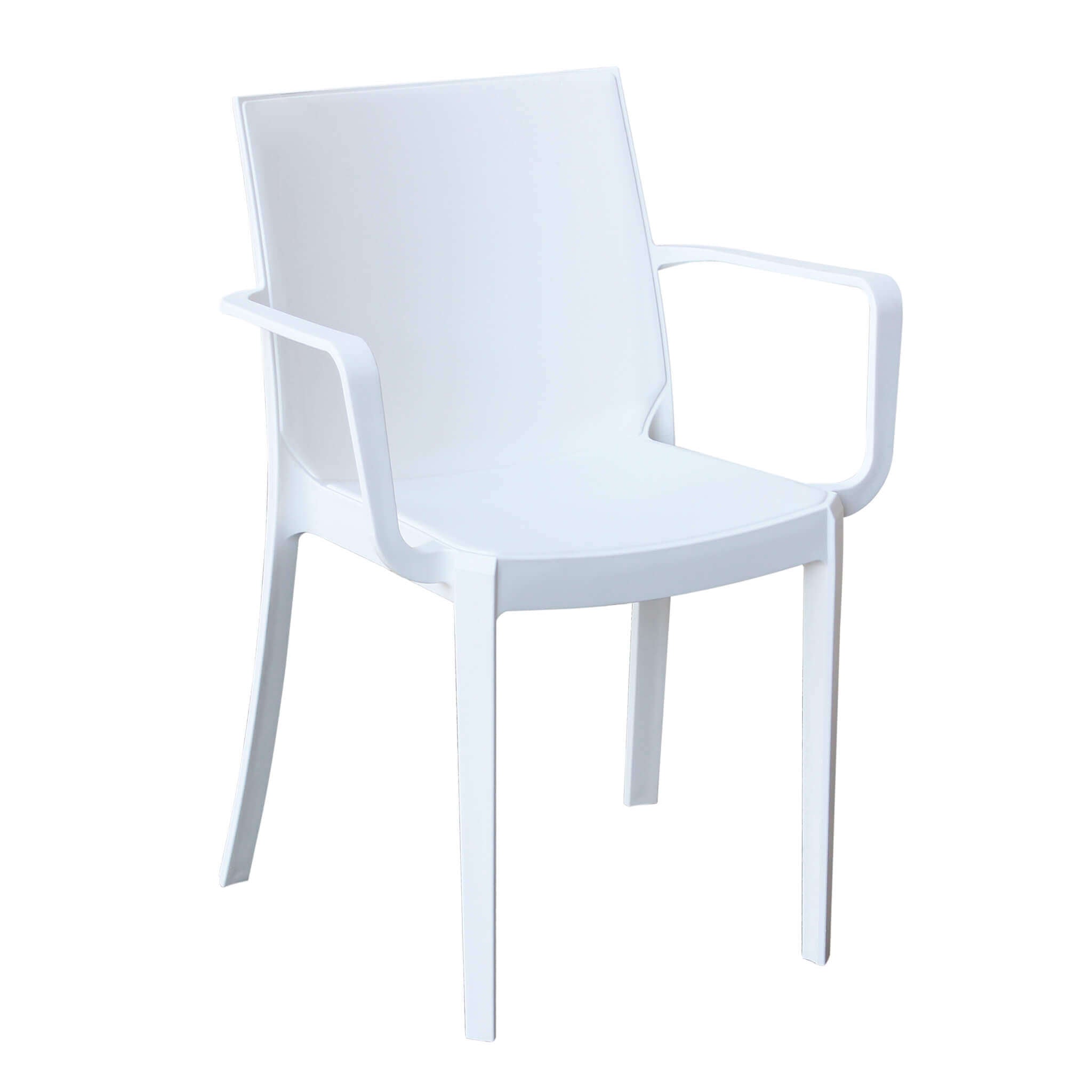 Sedia poltrona in polipropilene per esterno impilabile VITTORIA