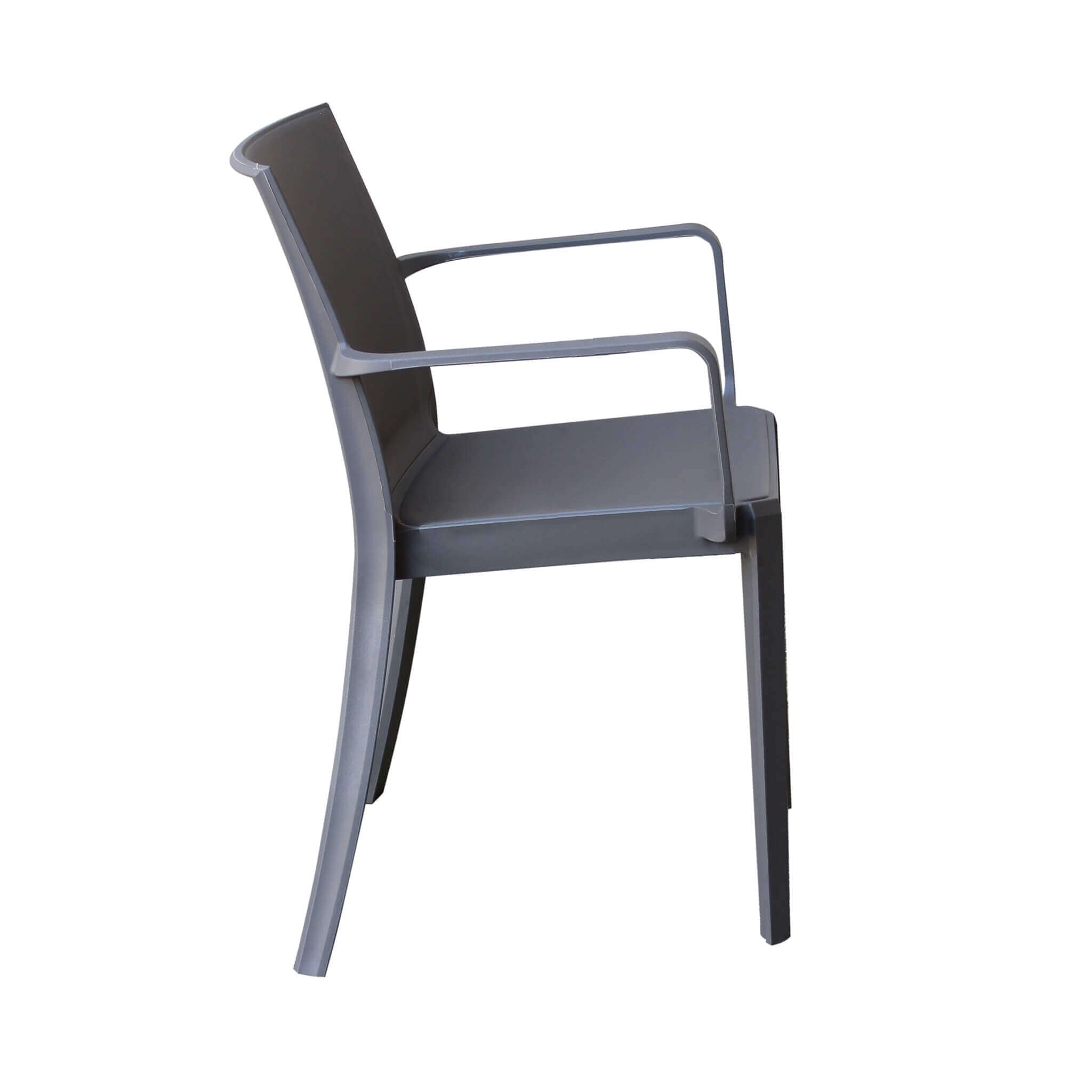 Sedia poltrona in polipropilene per esterno impilabile VITTORIA