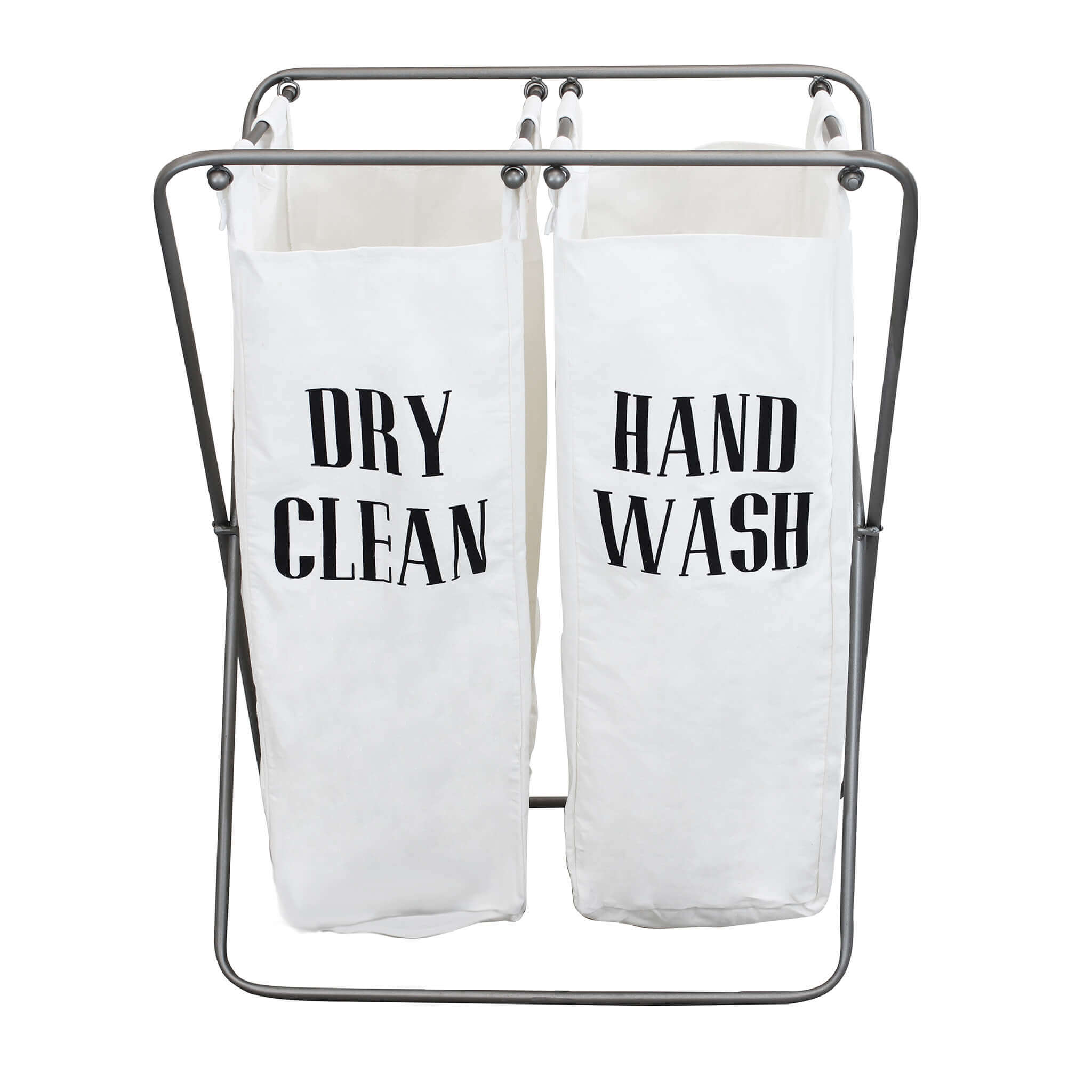 Porta Biancheria In Ferro E Stoffa Gérald