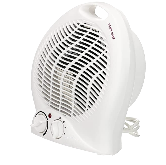 Termoventilatore caldobagno verticale 2000W scaldino Funky Niklas