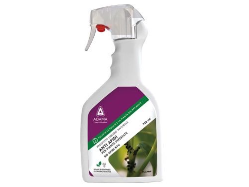 Insetticida spray per afidi delle piante pronto all'uso flacone 750 ml KOLLANT ADAMA