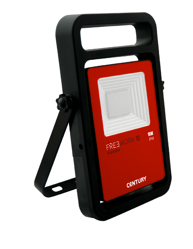 Proiettore Led ricaricabile USB 10 Watt luce naturale Free Work 100040