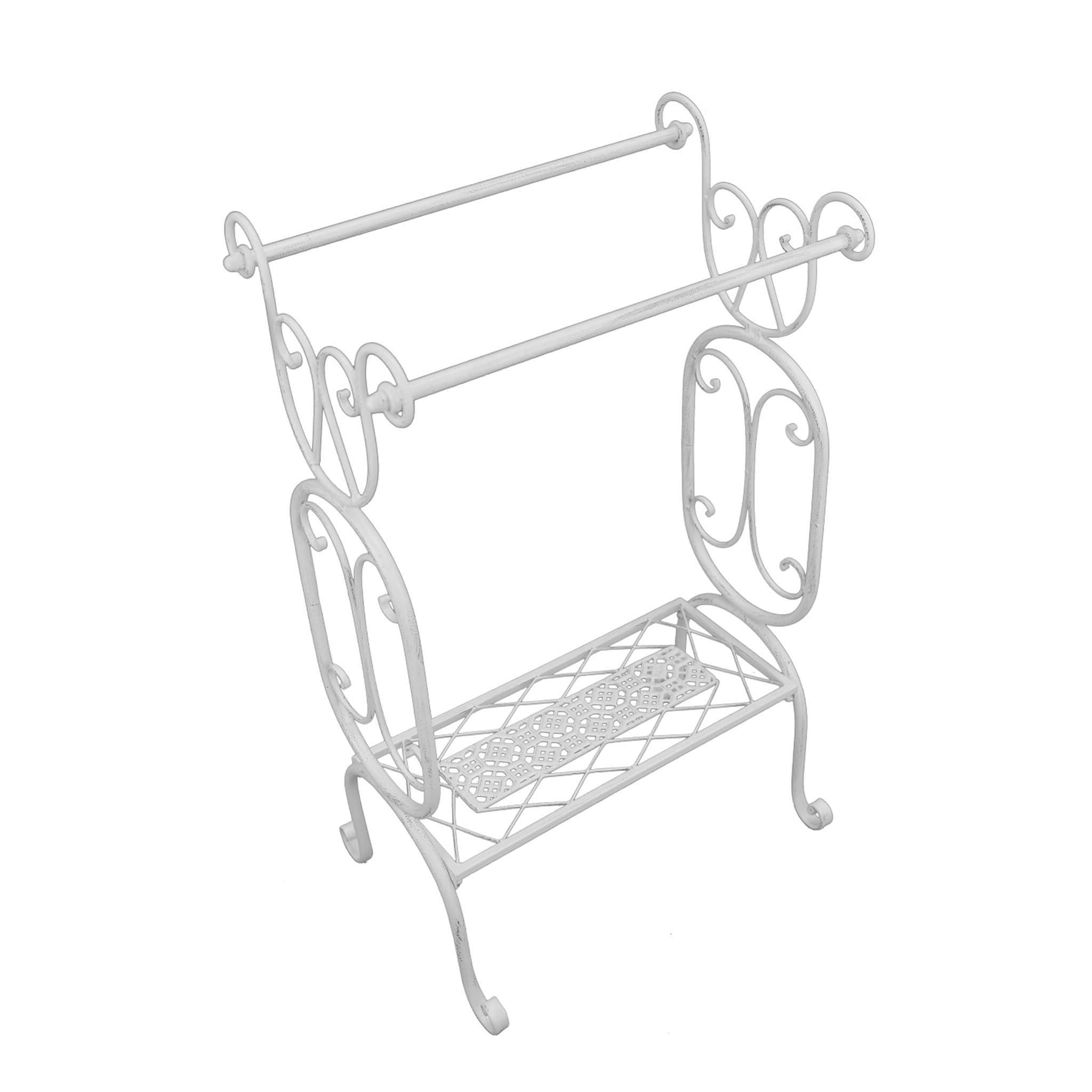 Portasciugamani Aurielle Bianco Antico