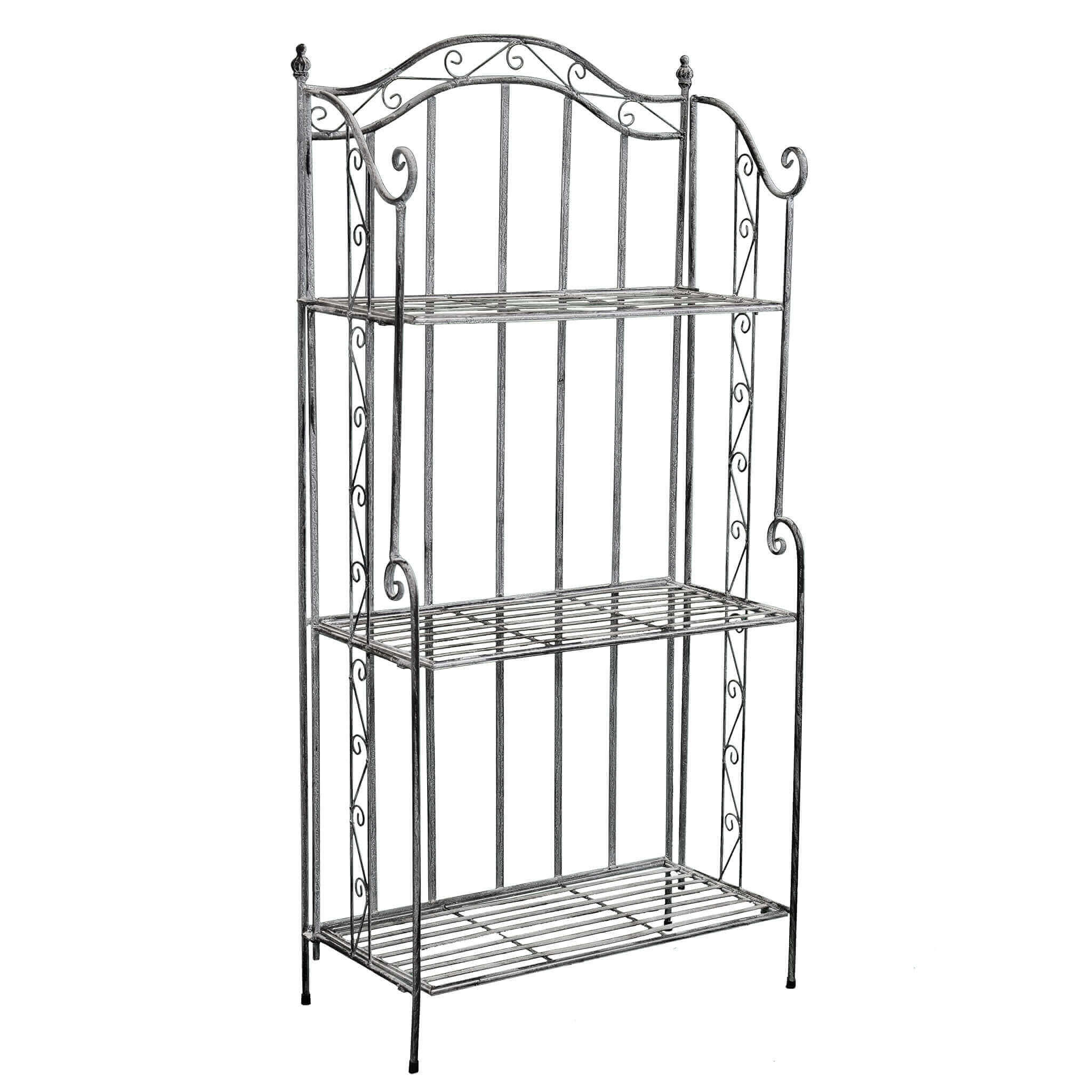 Étagère Scaffale in acciaio a 3 ripiani Daria