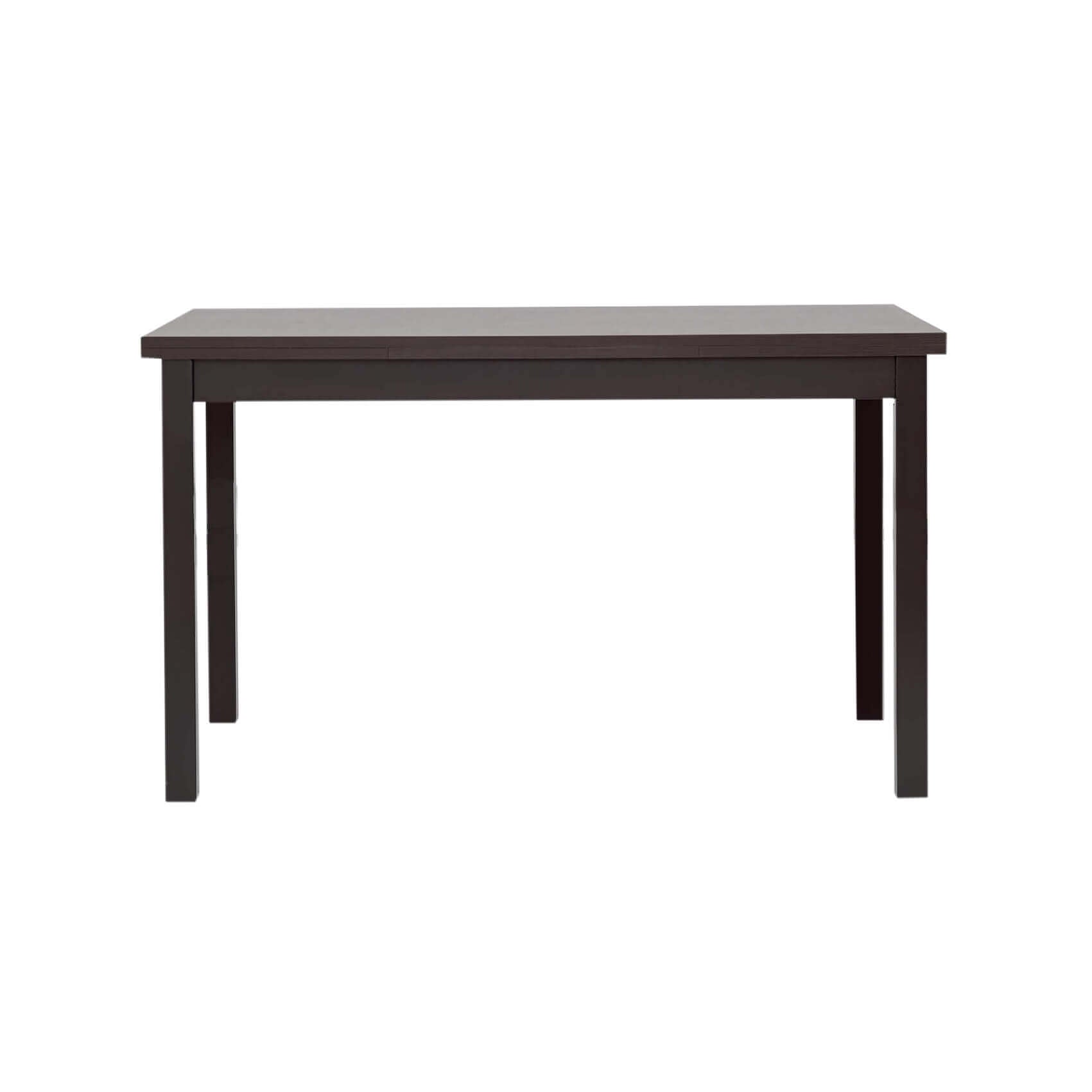 Tavolo da pranzo allungabile fino a 210 cm in legno di rovere moro wengè