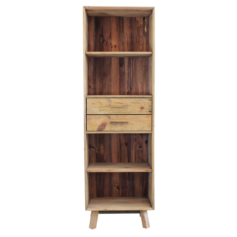 Libreria scaffale in legno di pino a 4 ripiani Linea Classic