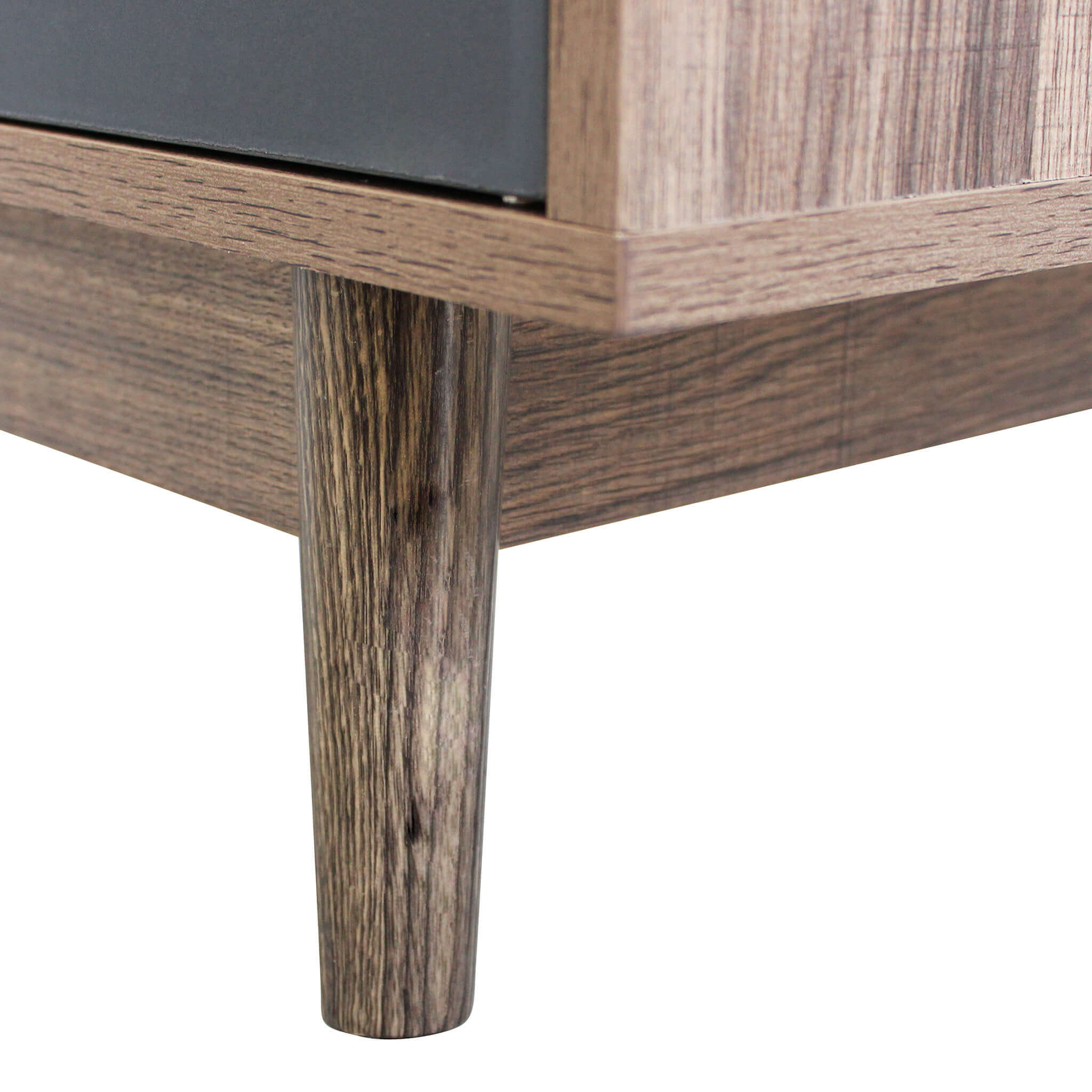 Mobiletto in legno con 2 cassetti in MDF